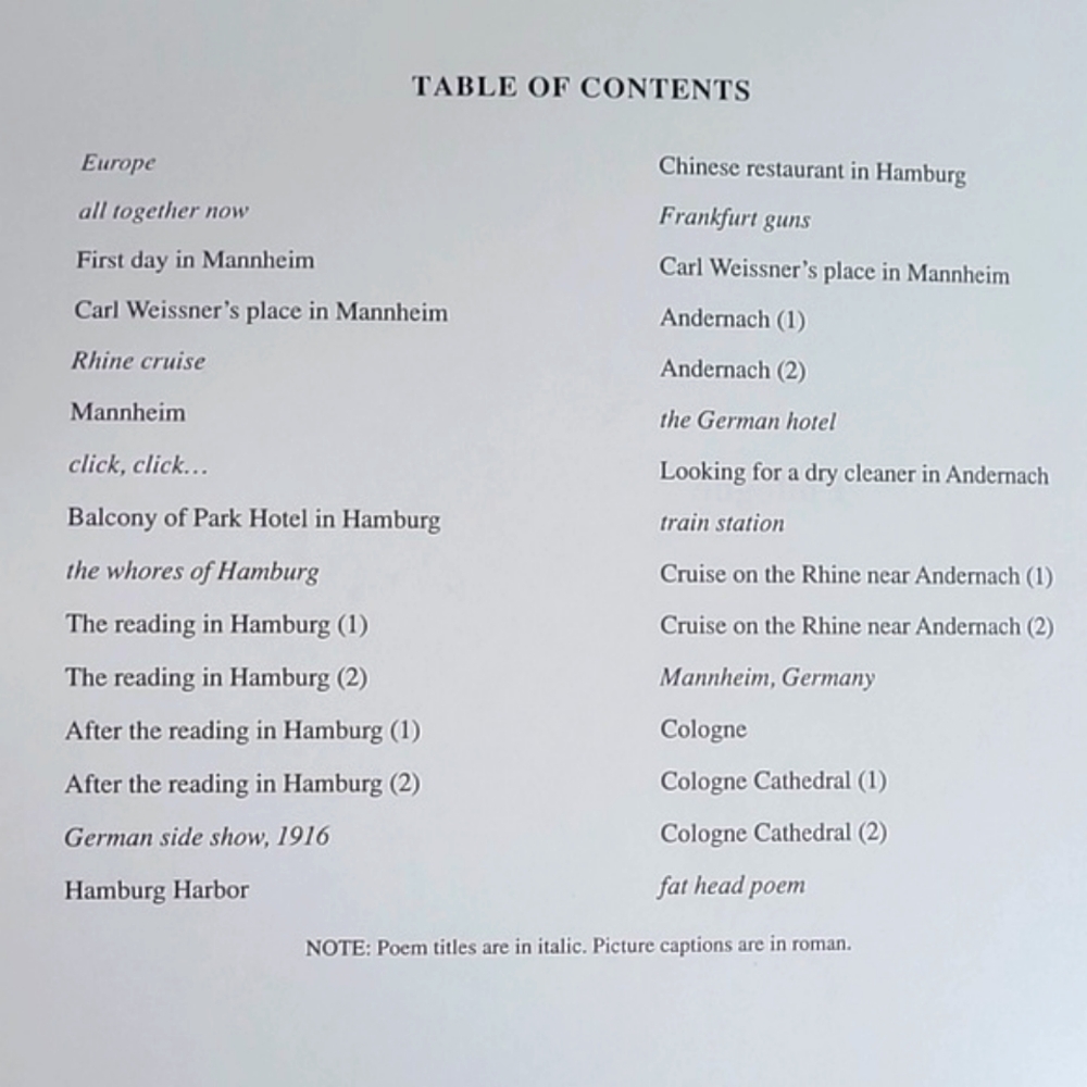 Charles Bukowski: Shakespeare Never Did This Vintage Coffee Table Book - Picture 15 of 16